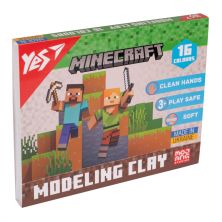 Пластилин Yes Minecraft 16 цветов 320 г (540674)