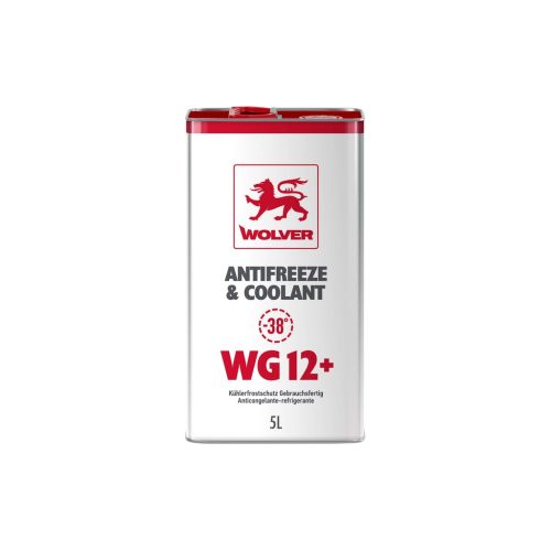 Антифриз Wolver Antifreeze & Coolant WG12+ Ready for use черв.  5л (4260360943447)