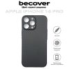 Чехол для мобильного телефона BeCover Carbonite Case (MagSafe) для Apple iPhone 16 Pro Black (712068) - Изображение 3