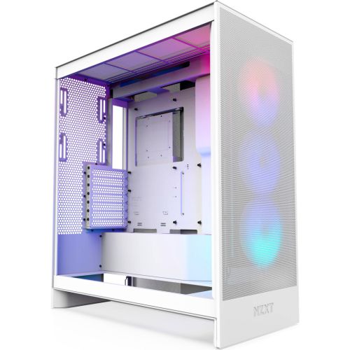 Корпус NZXT H7 Flow RGB All White (CM-H72FW-R1)