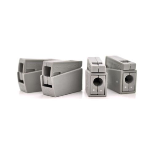 З'єднувач кабелю 1-pin аналог WAGO К224-101, 50штпак Voltronic (К224-101/50)