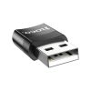 Переходник UA17 USB M to USB-C F USB2.0 Black HOCO (6931474762009) - Изображение 1