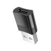 Переходник UA17 USB M to USB-C F USB2.0 Black HOCO (6931474762009) - Изображение 2