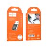 Переходник UA17 USB M to USB-C F USB2.0 Black HOCO (6931474762009) - Изображение 3