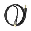 Кабель мультимедійний Lightning to 3.5mm M 1.0m black UPA25 Black HOCO (6931474791153) - Зображення 3