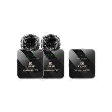 Микрофон Puluz PULUZ 2 TX + 1 RX Wireless black (PU3154B)