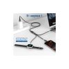 Дата кабель USB-C to 2xUSB-C 100W + Apple Watch 5W 1.4m FUSION-CCW black Promate (fusion-ccw.black) - Зображення 1