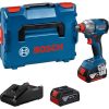 Гайковерт Bosch GDX 18V-285 18V, 2x4Ah, до 3600об/хв, 285Нм, квадрат 1/2, ЗП кейс 1.1кг (0.601.9N2.102) - Зображення 1