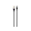 Дата кабель USB 2.0 AM to Micro 5P 1.0m 2.1A double-side black XO (NB188-M-1-BK) - Зображення 1