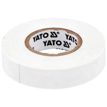Ізоляційна стрічка Yato 15 ММ X 20 М X 0,13 ММ, біла (YT-81596)