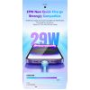 Дата кабель USB-C to Lightning 2.0m 20W blue Essager (EXCTL-WLA03-P) - Изображение 3