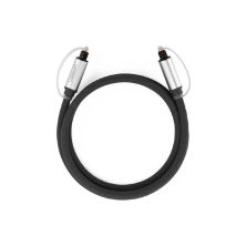 Кабель мультимедійний Optical Toslink 1.5m AV108 black Ugreen (10542)