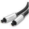 Кабель мультимедійний Optical Toslink 1.5m AV108 black Ugreen (10542) - Зображення 3