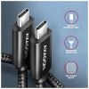 Дата кабель USB-C to USB-C 3.0m USB 2.0 PD 240W 5A black AXAGON (BUCM2-CM30AB) - Зображення 3