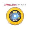 Круг отрезной Deli алмазный, по плитке, бетону, камню 230 x 22,2 мм (EDH-CQP230-E4) - Изображение 1