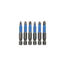 Набір біт YOSO YOSO-316 PZ1; PZ2; PZ3; PH1; PH2; PH3, 6шт. 50мм (YT40333)