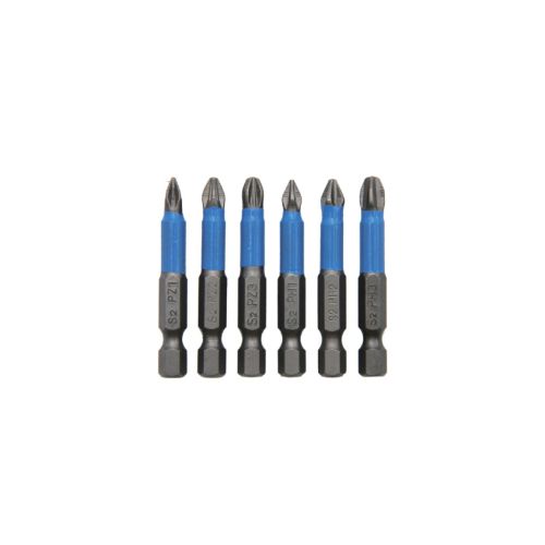 Набор бит YOSO YOSO-316 PZ1; PZ2; PZ3; PH1; PH2; PH3, 6шт. 50мм (YT40333)