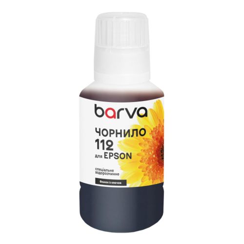 Чернила Barva Epson 112 140 мл, special yellow, OneKey (E112-824e)