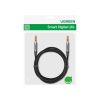 Кабель мультимедийный 3.5mm M to 3.5mm M 2.0m (4pin) AV183 gray Ugreen (20782) - Изображение 2