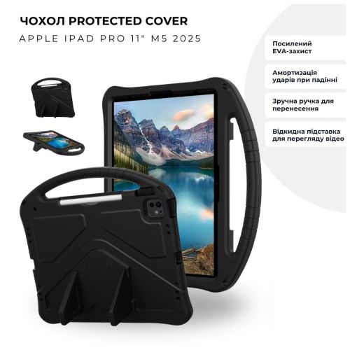 Чохол до планшета BeCover Protected Cover Apple iPad Pro 11 M5 2025 Black (715960)