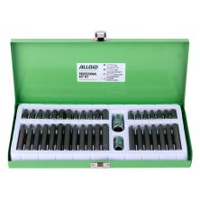 Набір біт Alloid шестигранних, SPLINE, TORX, 40шт. (NB-3840)