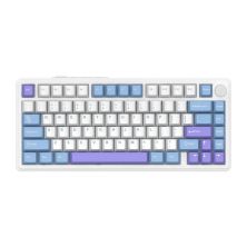 Клавіатура Attack Shark X85 RGB Wireless/Bluetooth/USB UA Starlight White (X85SW_AS)