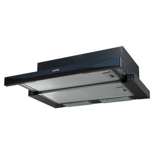 Вытяжка кухонная Ventolux GARDA 60 BK (620) SLIM