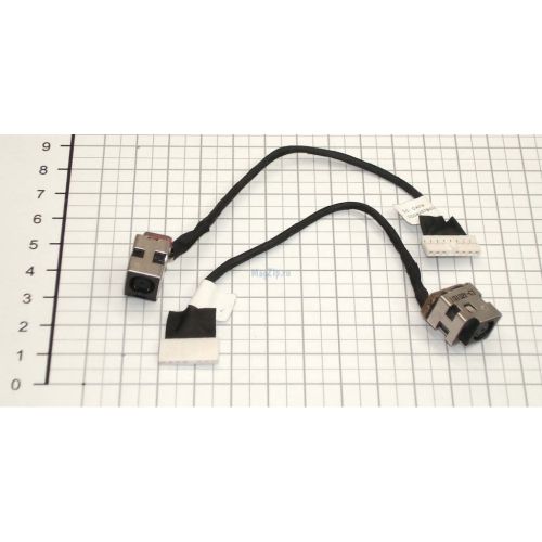 Разъем питания ноутбука с кабелем для HP PJ270 (7.4mm x 5.0mm + center pin), 8(7)-pi Универсальный (A49035)