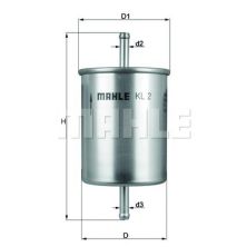 Фильтр топливный Mahle KL2