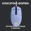 Мишка Logitech G102 Lightsync Lilac (910-005854) - Зображення 3