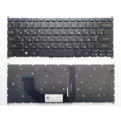 Клавиатура ноутбука Acer Swift SF314-41/SF314-52/SF314-53/SF314-55/SF514-51 черна з п (A46211)