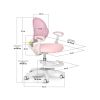 Дитяче крісло Evo-kids Mio Air Pink (Y-307 KP) - Зображення 2