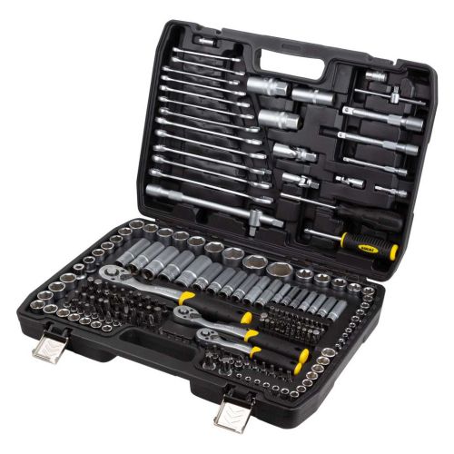 Набір інструментів Sigma насадок торцевих та біт 1/4, 3/8, 1/2 216шт CrV (6003841)