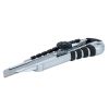 Нож монтажный Sigma корпус метал/резина, лезвие 18мм, винтовой замок (8211051) - Изображение 1