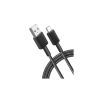 Дата кабель USB 2.0 AM to Type-C 0.9m 322 Black Anker (A81H5G11) - Зображення 3