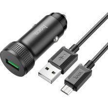 Зарядное устройство HOCO Z49A Level USB Black (6931474795700)