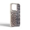 Чехол для мобильного телефона Harder Glamorous Croco Apple iPhone 15 Pro Grey Gold (ARM76762) - Изображение 1