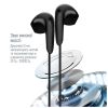 Наушники ColorWay 3.5 mm Wired Earphone Sound Wave Black (CW-WD04BK) - Изображение 3