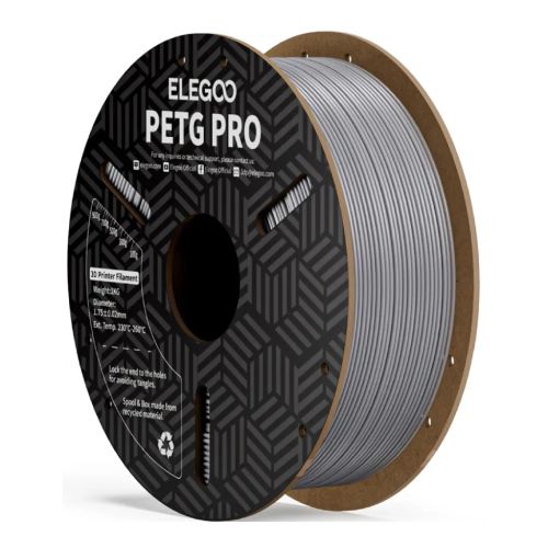 Пластик для 3D-принтера ELEGOO PETG PRO 1кг, 1.75мм, gray (50.203.0205)