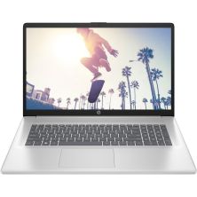 Ноутбук HP HP 17-cn3031ua 17.3 FHD IPS, 300n/N200 (3.7)/8Gb/SSD256Gb/ Intel UHD/DOS/Сріблястий (B0QT9EA)