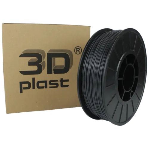 Пластик для 3D-принтера 3Dplast PETG 1.75мм, 0.85кг, gray graphit (3DPTG17508GGF)