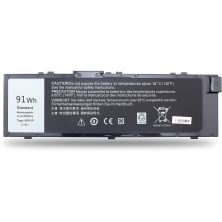 Акумулятор до ноутбука Dell Precision 7510 MFKVP, 7950mAh (91Wh), 6cell, 11.4V, Li-ion AlSoft (A71028)