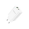 Зарядний пристрій BOROFONE BN10 Sunlight 1xUSB-C PD65W + 1xUSB-A White (6974443388190) - Зображення 1