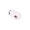Фітинг для СРО Alphacool Eiszapfen L-connector rotatable - 4pcs Set - White (17619) - Зображення 1