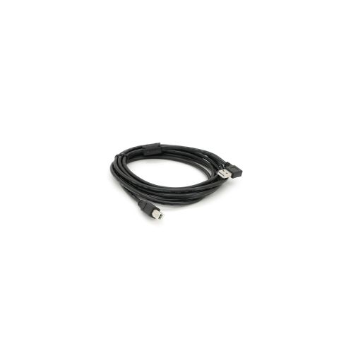 Кабель для принтера USB 2.0 AM/BM 3.0m 90° corner black Ritar (YT-AM/BM90°-3.0B)