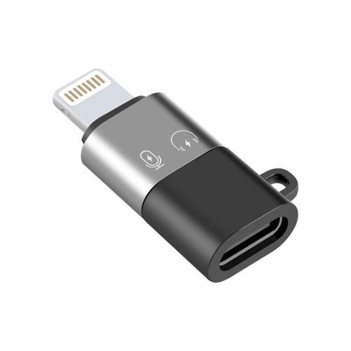 Переходник USB-C F to Lightning M charger-audio XoKo (AC-029)