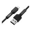 Дата кабель USB 2.0 AM to Lightning 1.0m black Baseus (CALGJ-01) - Изображение 1