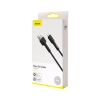 Дата кабель USB 2.0 AM to Lightning 1.0m black Baseus (CALGJ-01) - Изображение 2
