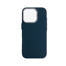 Чохол до мобільного телефона Armorstandart LikeCarbon2 MagCase Apple iPhone 16 Pro Kevlar Dark Blue (ARM88594)