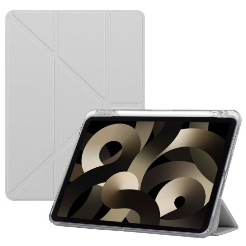 Чехол для планшета BeCover Ultra Slim Origami Transparent Apple iPad Air 11 M4 2026 Gray (715184)